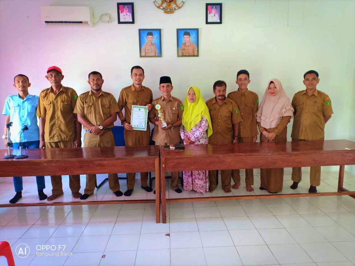 Desa Sialang Pasung Meraih Juara II Dalam Rangka Lomba Desa Tingkat Kecamatan Rangsang Barat