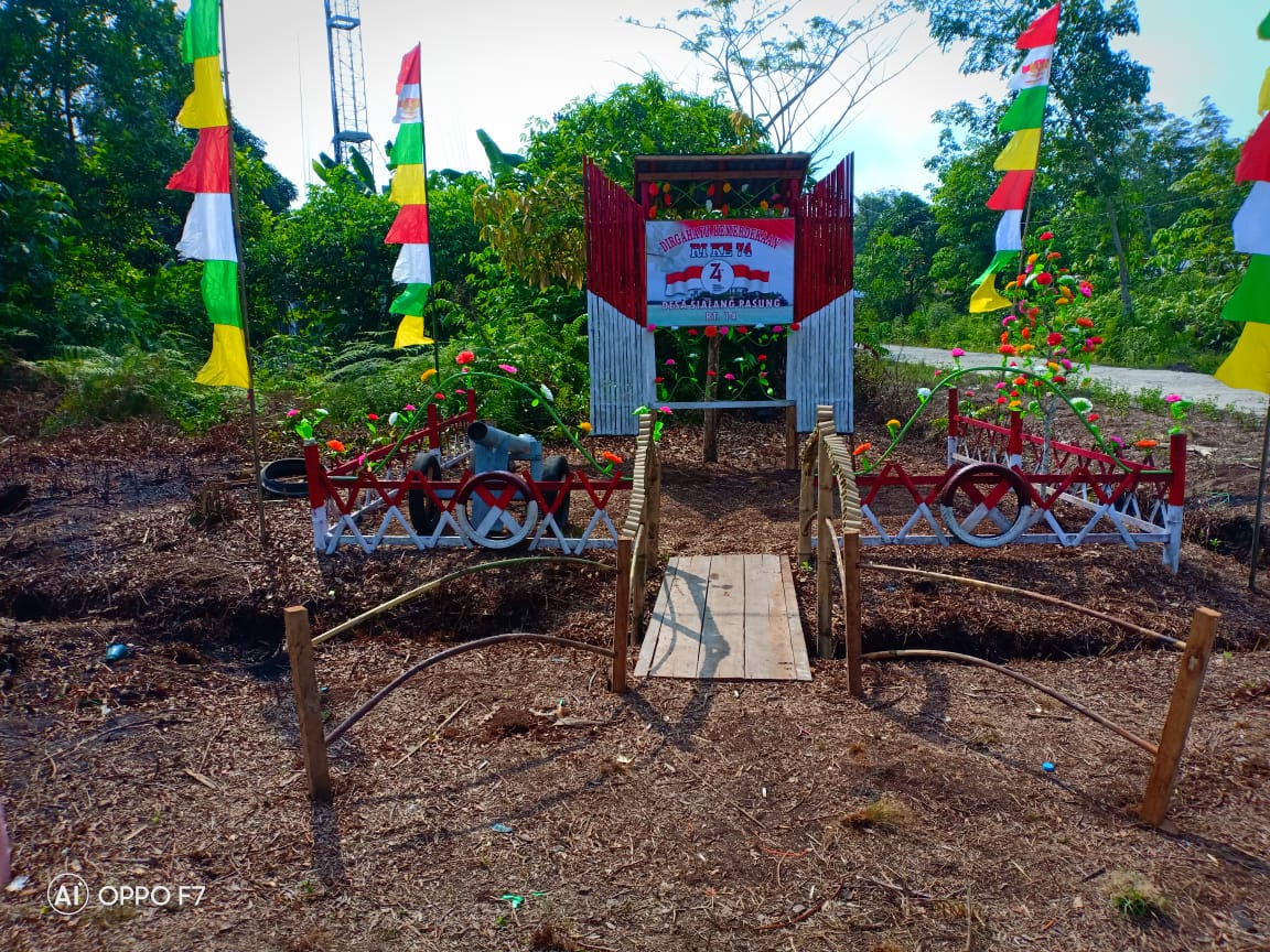 Lomba Menghias Antar Dusun Desa Sialang Pasung Dalam Rangka Menyambut Hari Ulang Tahun Republik Indonesia Ke-74 Tahun 2019