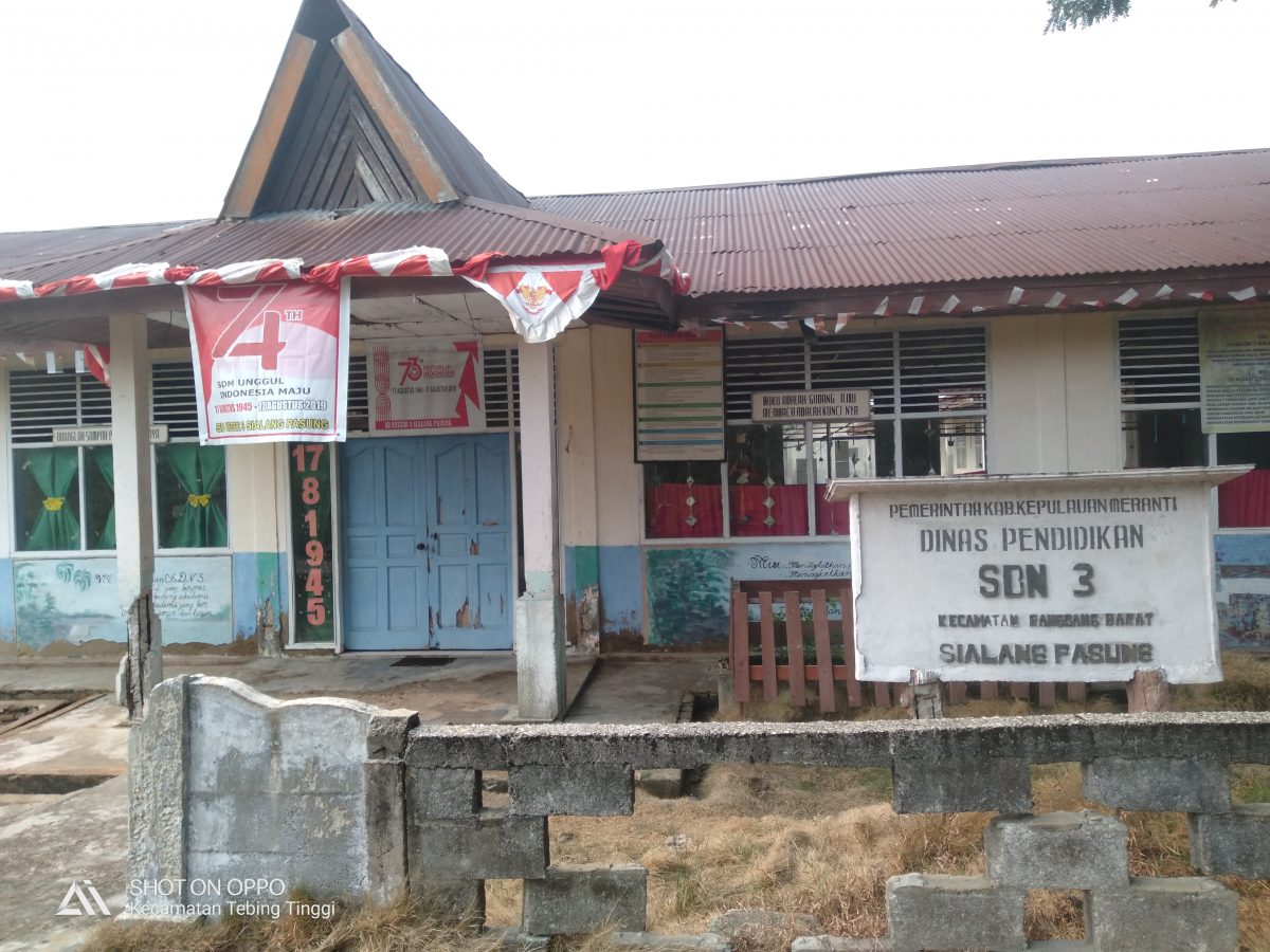 Akibat Kabut Asap SDN 03 Sialang Pasung di Liburkan Untuk Sementara Waktu