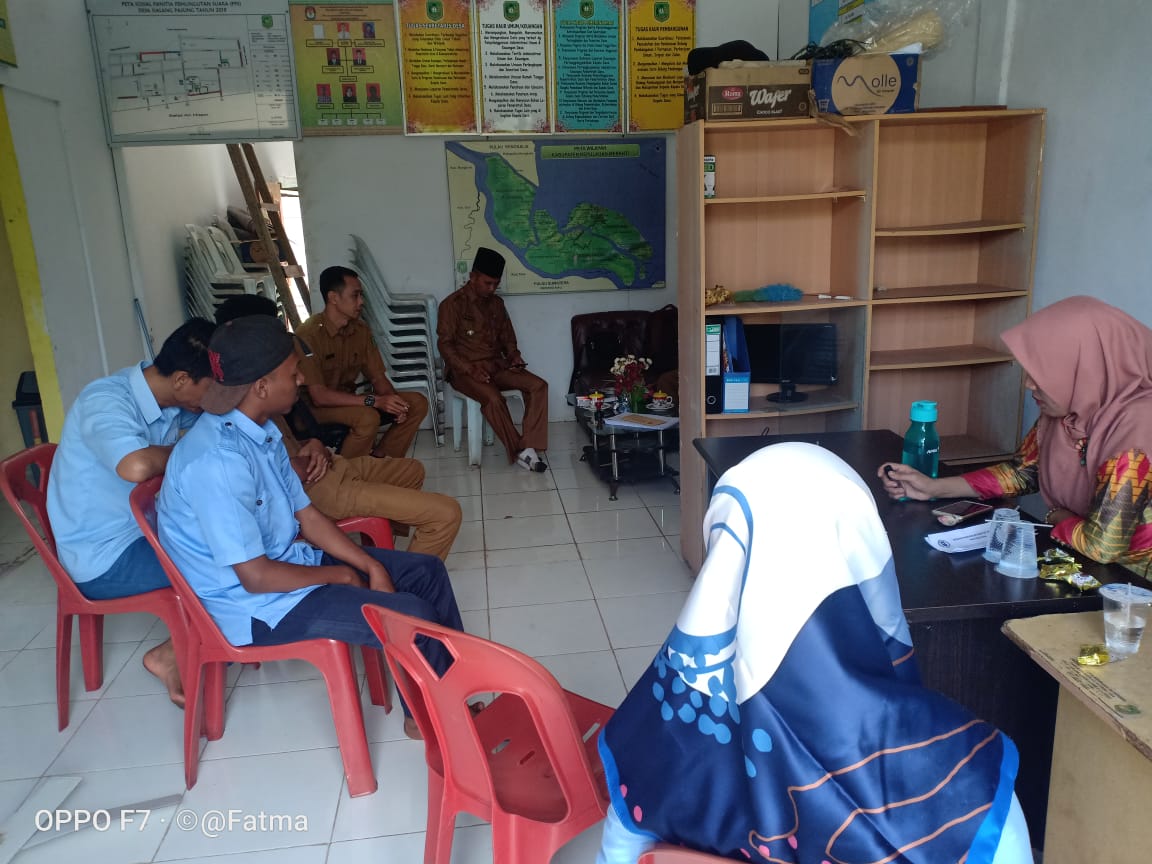 Pemdes Adakan Rapat kerja, Menghimbau Kewaspadaan COVID-19