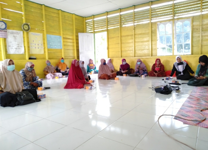 Sosialisasi  Covid 19 (CORONA) di Kampung KB Desa Sialang Pasung