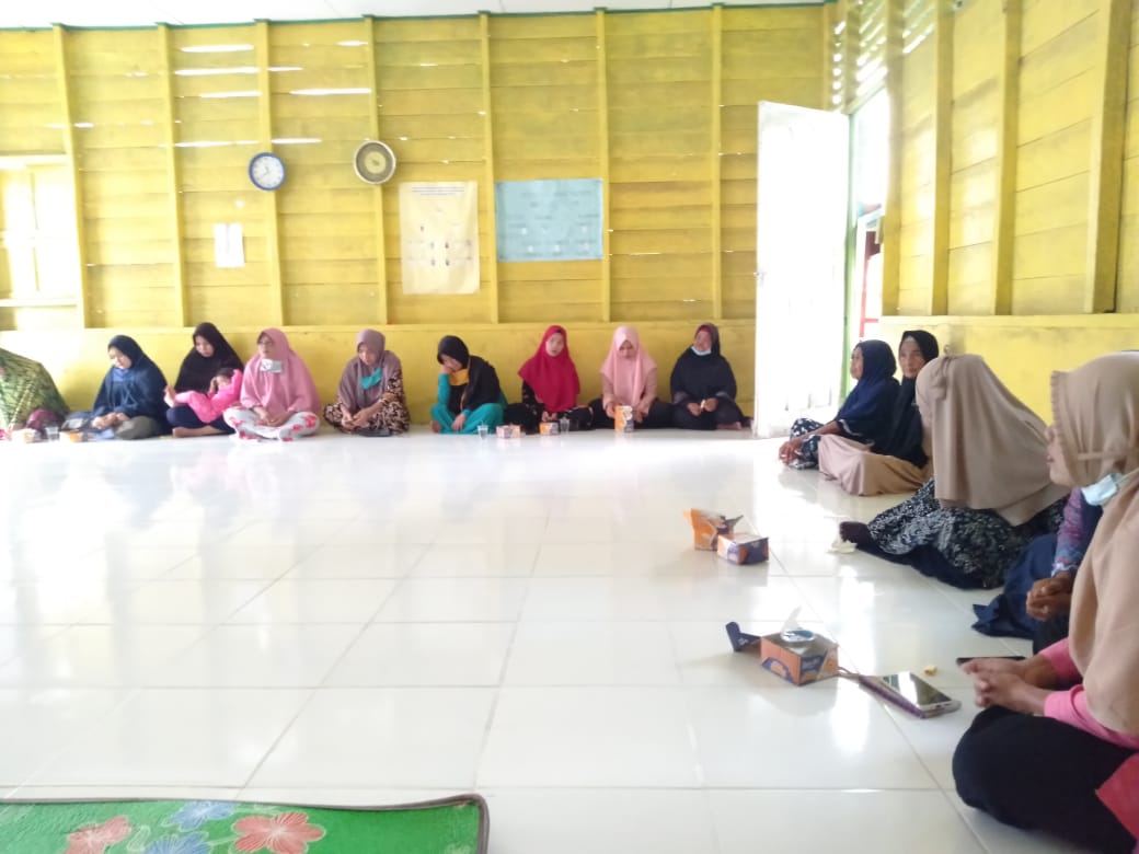 Penyuluhan 8 Fungsi Keluarga di Kampung KB Desa Sialang Pasung