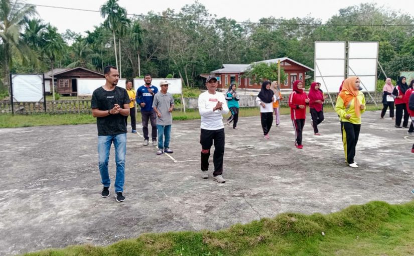 Gerakan Masyarakat Hidup Sehat ( GERMAS ) Desa Sialang Pasung